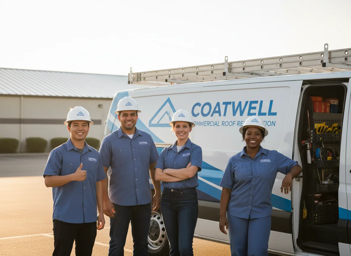 Commercial roof coating company in Mission Hills, CA